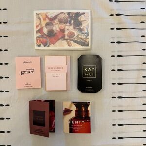 6 piece lot designer+niche perfume samples